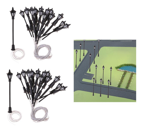 40x Mini Size Led Lámpara De Piezaza Lámpara Luz Cálida
