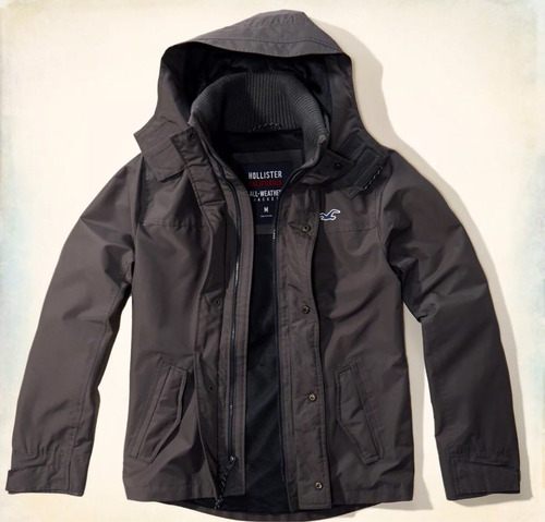  Chaqueta  Hollister All-weather Talle L 