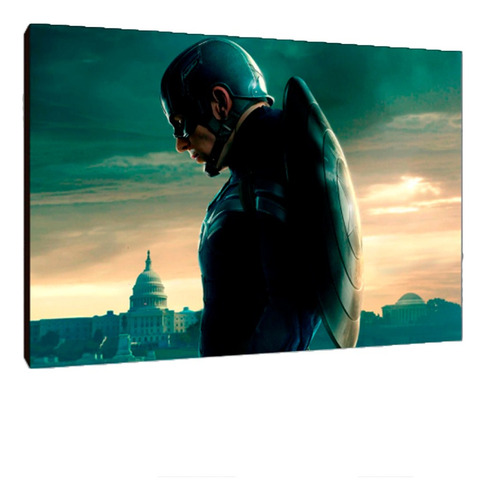 Cuadros Poster Superheroes Capitan America L 29x41 (pam(14))