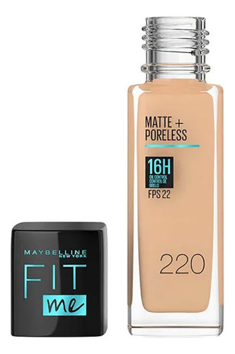 Base De Maquillaje Maybelline Fit Me Mate And Poreless Fps 2