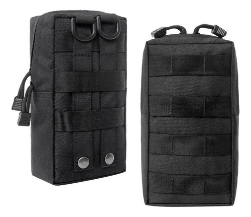 Pack De 2 Bolsas Molle Multiusos Resistentes Al Agua, Mochil