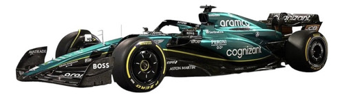 Miniatura F1 Aston Martin Amr23 2023 1:43 Burago Color Verde