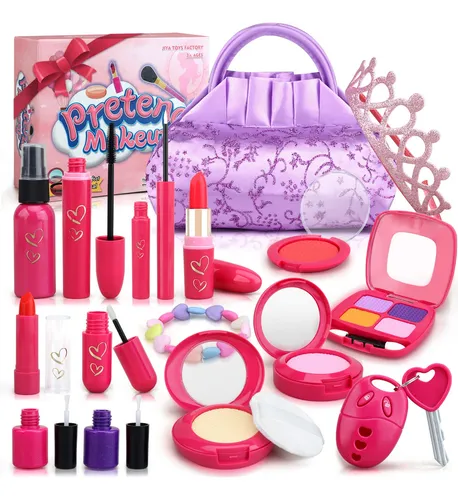 Kit De Maquillaje De Princesa Para Niñas 3 A 6 Años