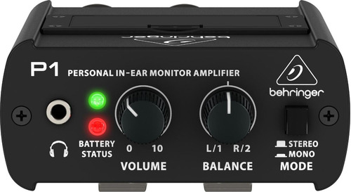 Amplificador De Audifonos Behringer P1 Envio Gratis Meses