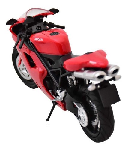 Imagen 3 de 6 de Moto Ducati 1198 Pista Colección New Ray Escala 1:12