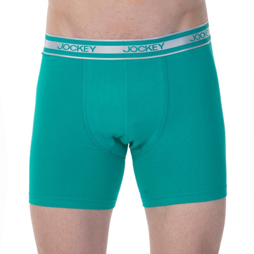 Pack 2 Boxer Cotton Spandex Liso Unicolor Jockey