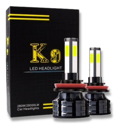 Luces Turbo Led Modelo K9 De 28.000 Lúmenes Sistema Cambus