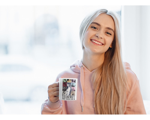Taza Taylor Swift Mágica Cerámica Eras Tour Coleccionable