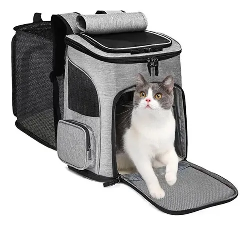 Transportadora gatos mochila sale