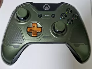 Control Mando Xbox One Edición Halo Máster Chief Verde