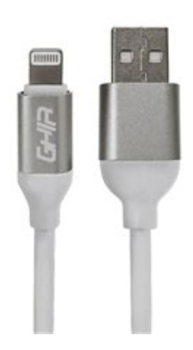 15 Pzas Cable Tipo Lightning Ghia 1m Color Blanco Gac-19 /vc