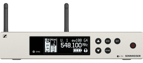 Micrófono Inalámbrico Sennheiser Ew 100 G4 845 Color Negro