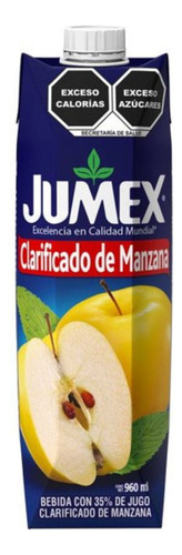 Bebida Jumex Manzana Clarificada 960 Ml
