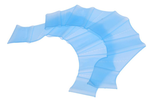 3x 1 Par De Aletas De Natación De Silicona Guantes