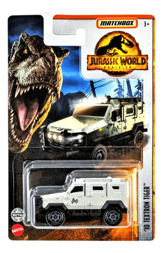 Jurassic World Dominion Textron Tiger Matchbox 1:64