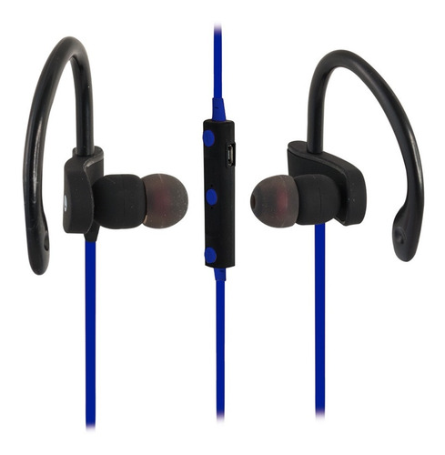 Audifonos Bluetooth Microlab Clip Action Fit Mod 7748 Azul