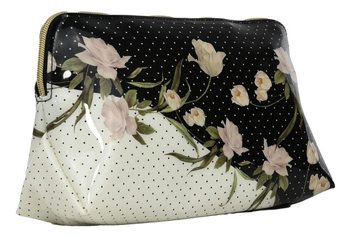 Ceecee Saco De Saúco Para Mujer, Bolsa De Maquillaje, Flor D