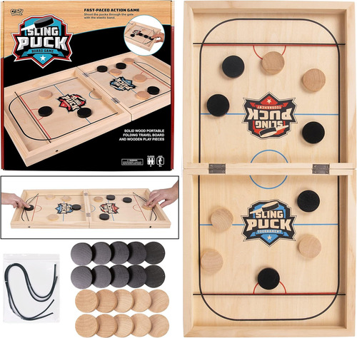Juego De Mesa Rápido Sling Puck I Juego De Mesa Familiar...