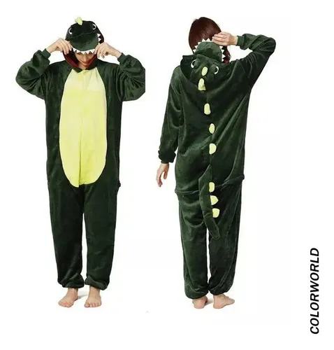Pijama de dinosaurio para adulto hotsell