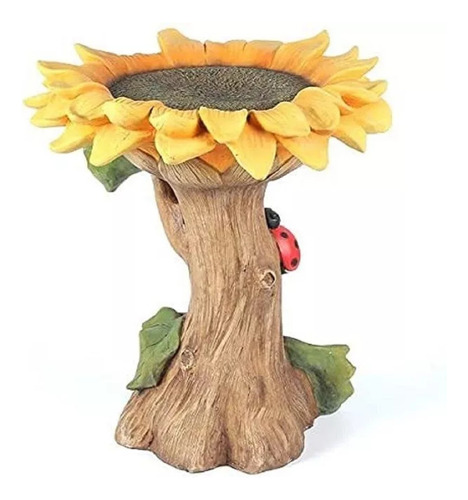 Hermoso Pedestal Marrón Para Baño Con Forma De Girasol Para