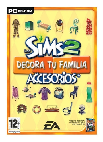 Los Sims 2 Decora Tu Familia Juego Pc Original Cd Accesorios