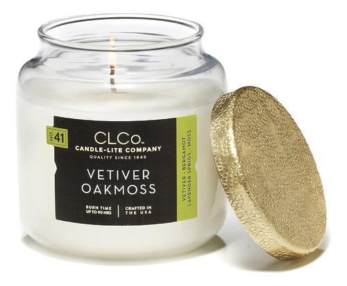 Clco. By Company Vetiver Oakmoss - Vela Perfumada De Una Sol