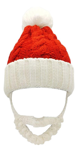 Gorro De Punto Navideño Con Gorras Barbudas, Gorro De Papá N