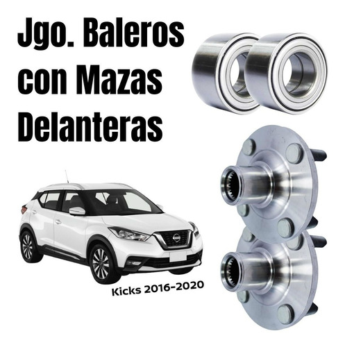 Mazas Con Baleros Dobles Rdas Delanteras Kicks 2017