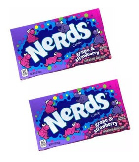 Nerds Candy Grape & Strawberry (uva Y Fresa) 1 Caja De 142 G