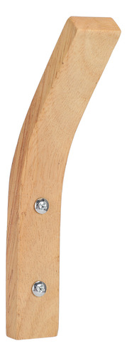 Ganchos De Madera, 2 Ganchos Para Montar En La Pared, Abrigo