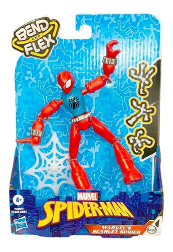 Marvel Spider-man - Bend And Flex - Scarlet Spider