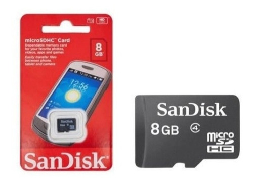 Imagen 4 de 4 de Memorias Micro Sd 8gb Sandisk 100% Originales Mayor Y Detal
