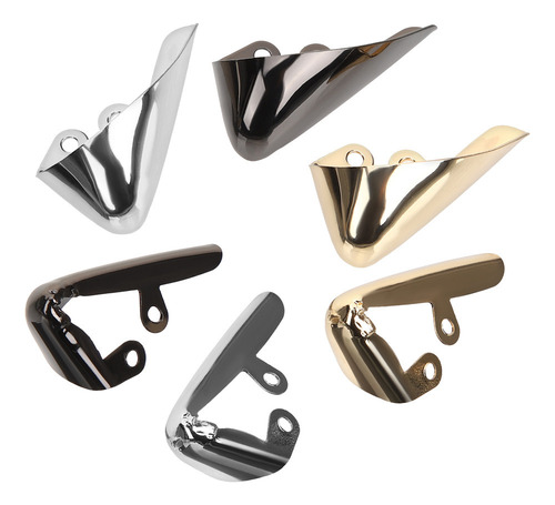 T Protectores Con Punta De Metal Para Zapatos, 6 Unidades
