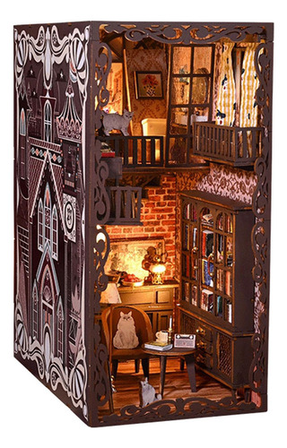 Kits De Libros Diy, Rompecabezas De Madera 3d Con Luz,
