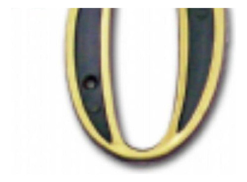 Numero Colonial Pvc Emave 0 Cartela 246