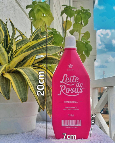 Leite De Rosas Tradicional (leche De Ros - mL a $84