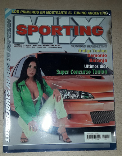 Revista Sporting Mix N°13 Abril De 2001 