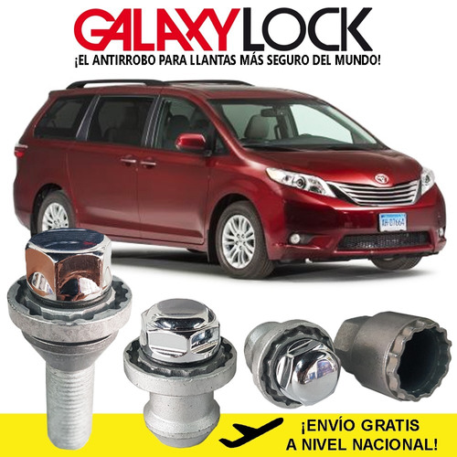 Tuercas Seguridad Toyota Sienna Limited Gasolina