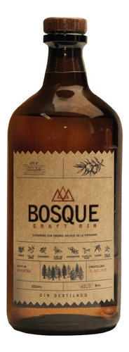 Bosque Gin London Dry 500ml Enebro