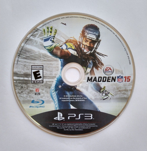 Madden Nfl 15 Ps3 (Reacondicionado)