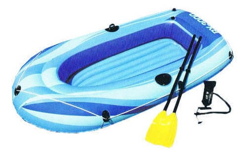 Bote Inflable Bestway Con Remos 1 Adulto 1 Niño