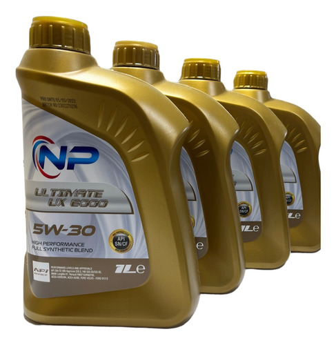 Aceite Motor Gasolina 5w30 0w20 Full Sintetico Stp 946 Ml