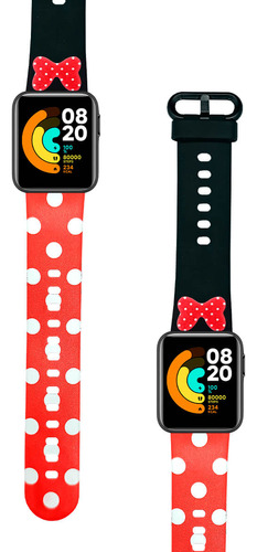 Correa Compatible Con Xiaomi Mi Watch Lite Minnie Mouse