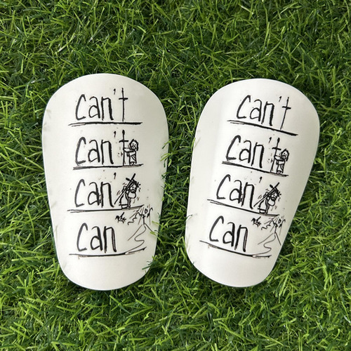 2 X 2x Mini Espinilleras De Fútbol Espinilleras De