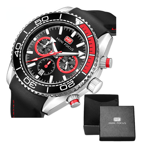 Reloj Deportivo Con Cronógrafo Luminoso Mini Focus