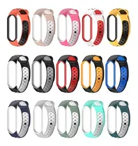 Comprar Malla Bicolor Para Xiaomi Mi Band 6 Mi Band 5 Amazfit Band 5