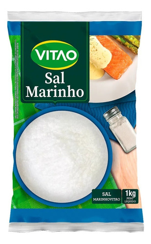  Vitao sal marinho pacote 1kg