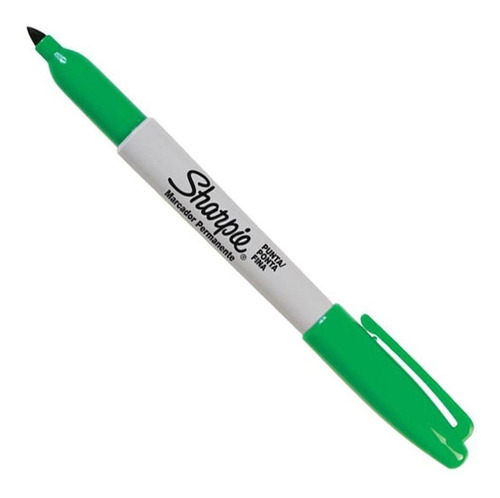 Marcador Permanente Sharpie Ponta Fina Verde