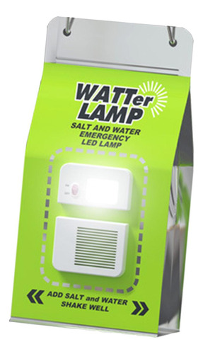 Lámpara De Bolsa De Agua Luz De Emergencia Fácil De Usar
