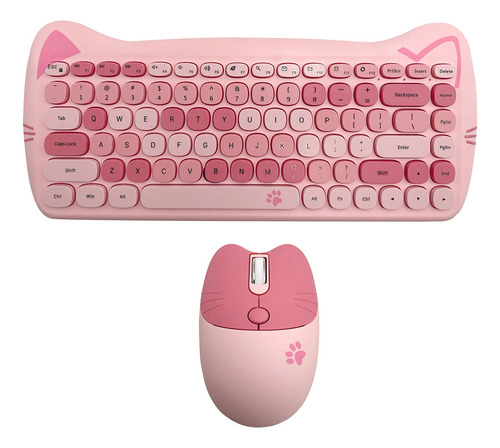 Combinação De Teclado E Mouse Sem Fio Geezer 2.4g Com Membra